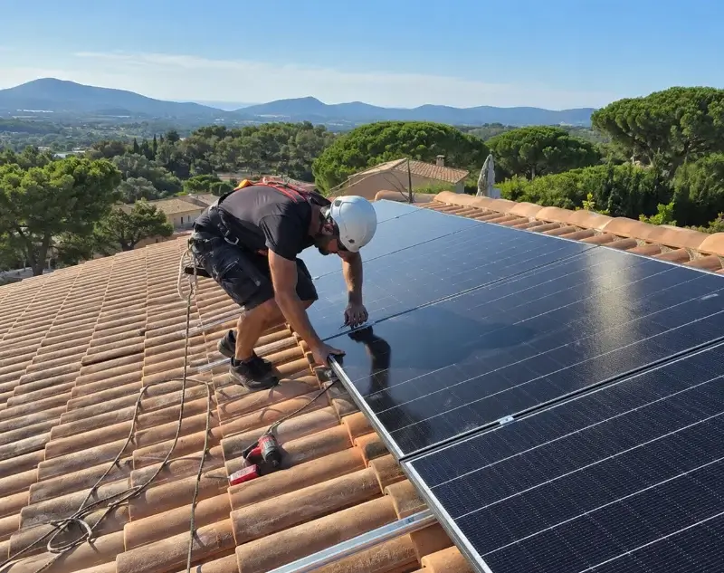 Installateur panneaux solaires Villeneuve-de-Marc — pose photovoltaïque sur toiture